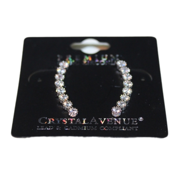 Women's Cubic Zirconia Climbing Earrings - Picture 3 of 16